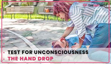 the hand drop test|unconscious hand drop test.